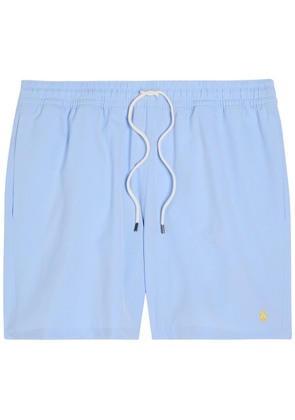 Polo Ralph Lauren Traveller Logo-embroidered Woven Swim Shorts - Blue - M