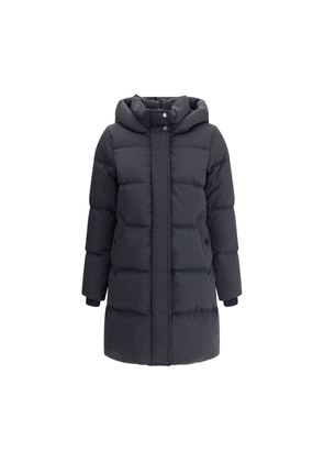 Woolrich Black Goose Down Coat - L