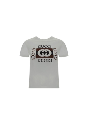 Gucci White Cotton T-Shirt - M