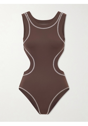 STAUD - Dolce One Piece - Brown - x small,small,medium,large,x large