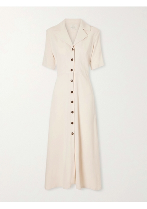 Giuliva Heritage - Woven Midi Dress - White - IT36,IT38,IT40,IT42,IT44,IT46,IT48