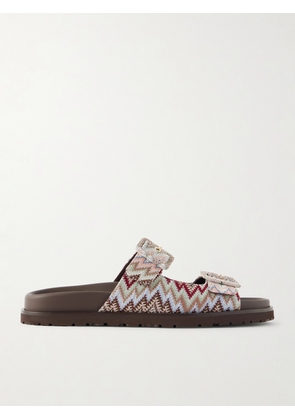 Missoni - Clea Striped Woven Sandals - Multi - IT35,IT36,IT37,IT38,IT39,IT40,IT41