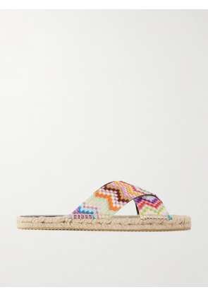 Missoni - Harlow Woven Striped Espadrilles Sandals - Multi - IT35,IT36,IT37,IT38,IT39,IT40,IT41