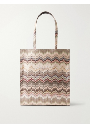 Missoni - Striped Lurex Tote - Neutrals - One size