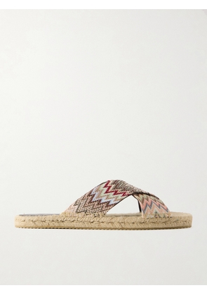 Missoni - Harlow Woven Striped Espadrilles Sandals - Neutrals - IT36,IT37,IT38,IT39,IT40,IT41
