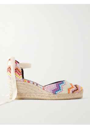 Missoni - Eva 60 Striped Woven Espadrilles Sandals - Multi - IT35,IT36,IT37,IT38,IT39,IT40,IT41