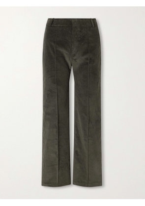 DESTREE - Yoshimoto Straight-leg Cotton Corduroy Pants - Green - FR 34,FR 36,FR 38,FR 40,FR 42,FR 44