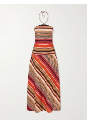 Faithfull - Clara Striped Linen Maxi Dress - Multi - x small,small,medium,large,x large,xx large