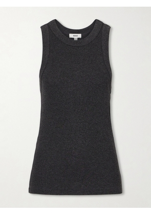 AGOLDE - Leigh Jersey Tank Top - Gray - x small,small,medium,large,x large