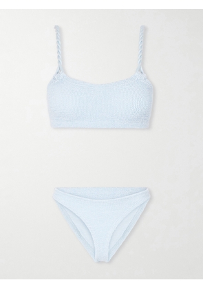 Hunza G - Phoebe Original Crinkle™ Bikini - Blue - One size