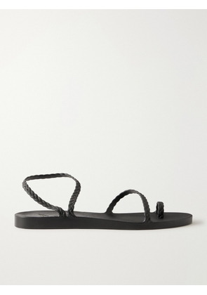 Ancient Greek Sandals - Eleftheria Rubber Sandals - Black - IT36,IT37,IT38,IT39,IT40,IT41