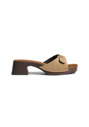 Khaite Britt Pony Hair Clogs - Moda Operandi