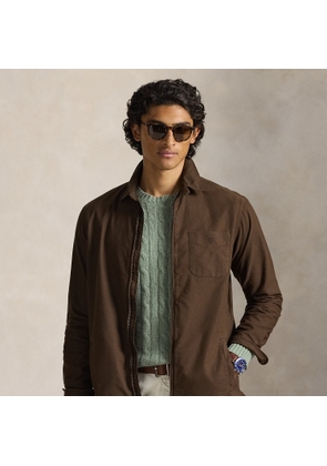 Garment-Dyed Oxford Overshirt