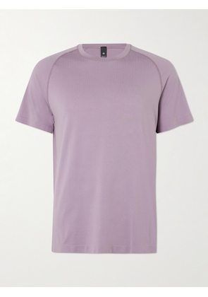 Lululemon - Metal Vent Tech 2.5 Stretch-Jersey T-Shirt - Men - Purple - S