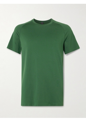 Lululemon - License to Train Stretch Recycled-Jersey T-Shirt - Men - Green - S