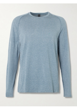 Lululemon - Metal Vent Tech 2.5 Stretch-Mesh T-Shirt - Men - Blue - S