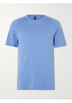 Lululemon - Metal Vent Tech 2.5 Stretch-Jersey T-Shirt - Men - Blue - S