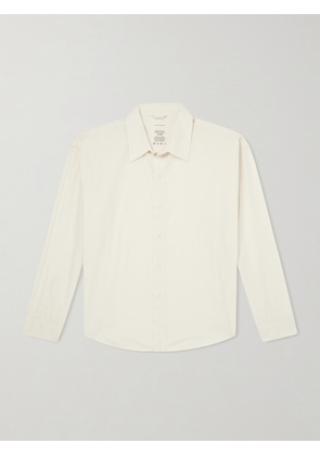 mfpen - Exact Striped Cotton Shirt - Men - Neutrals - XS