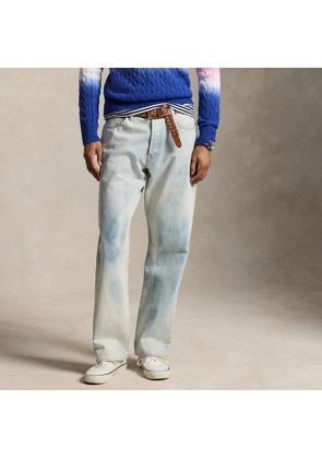 Vintage Classic Fit Distressed Jean