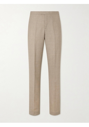 Favourbrook - Ludbrook Slim-Fit Straight-Leg Wool Suit Trousers - Men - Neutrals - UK/US 28