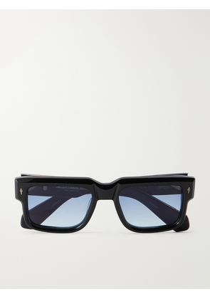Jacques Marie Mage - Hemmings Square-Frame Acetate Sunglasses - Men - Black