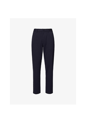 Mens Emporio Armani Tapered-Leg Stretch-Woven Trousers