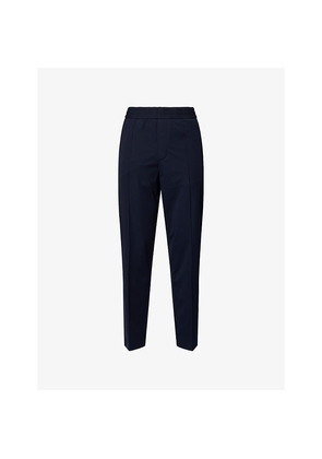Mens Emporio Armani Tapered-Leg Stretch-Jersey Trousers