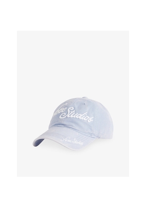 Womens Acne Studios Carliy Venice Embroidered Cotton Cap
