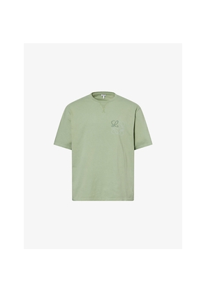 Mens Loewe Anagram Loose-Fit Cotton T-Shirt