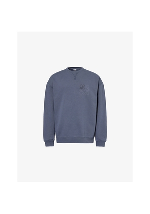 Mens Loewe Anagram Logo Cotton Sweatshirt