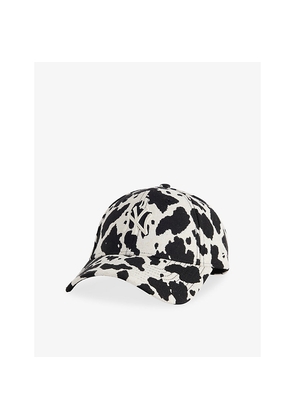 Womens New Era 9Forty New York Yankees Woven Baseball Cap