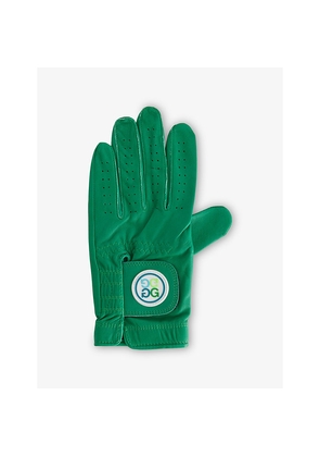 Mens G/Fore Signature Logo Leather Golf Glove