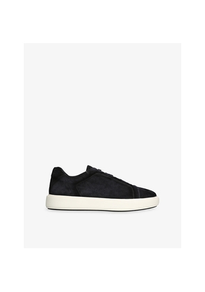 Mens Officine Creative Slouch Suede Low-Top Trainers