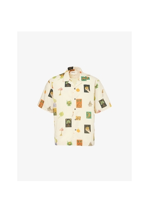 Mens Heresy Motley Printed Cotton Shirt
