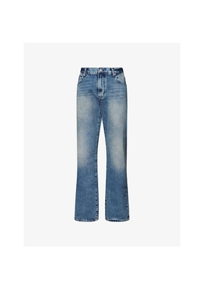 Mens Emporio Armani J70 Tapered-Leg Denim Jeans