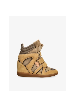 Womens Isabel Marant Bekett Suede High-Top Trainers