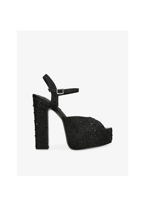 Womens Steve Madden Tandem Woven Platform Sandals