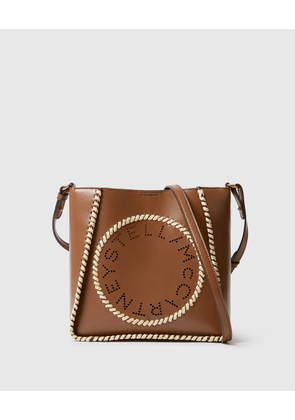 Stella McCartney - Raffia Trim Crossbody Bag,