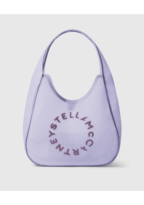 Stella McCartney - Logo Mesh Large Hobo Bag,