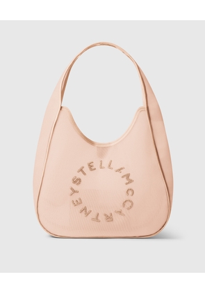 Stella McCartney - Logo Mesh Large Hobo Bag,
