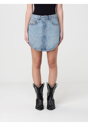 Skirt DIESEL Woman color Stone Washed