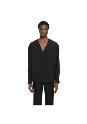 V-Neck Shirt in Viscose