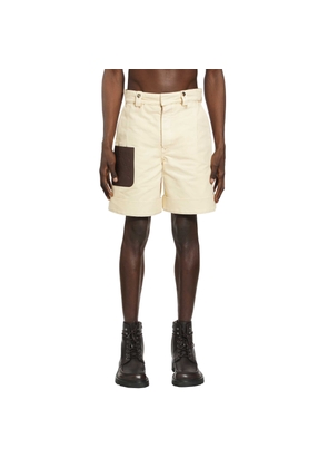 Turn-Up Shorts in Cotton