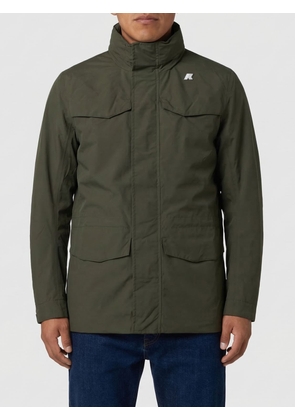 Coat K-WAY Men color Green