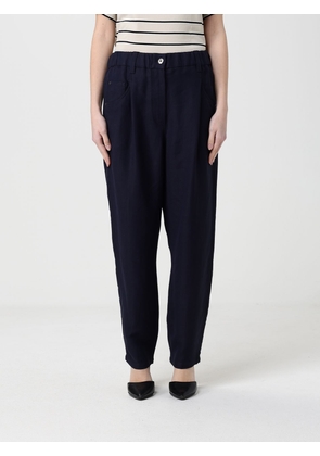 Pants BRUNELLO CUCINELLI Woman color Ocean
