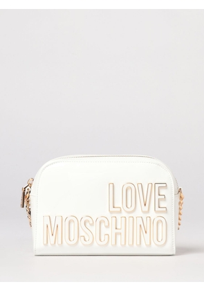 Crossbody Bag LOVE MOSCHINO Woman color White