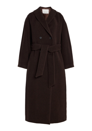 House of Dagmar Relaxed Wool-Blend Coat - Moda Operandi