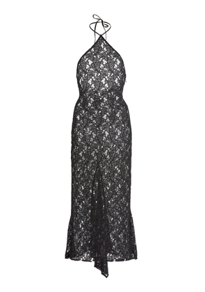 Ludovic de Saint Sernin Anthonia Lace Halter Dress - Moda Operandi