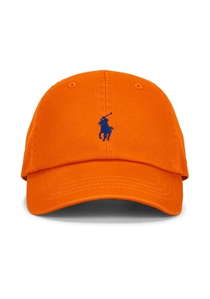 Polo Ralph Lauren Chino Sport Cap in Sailing Orange - Orange. Size all.