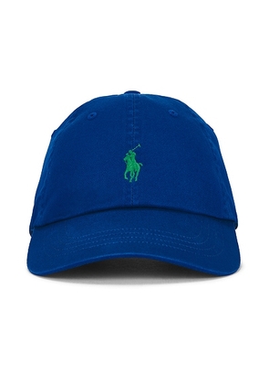 Polo Ralph Lauren Chino Sport Cap in Pacific Royal - Royal. Size all.